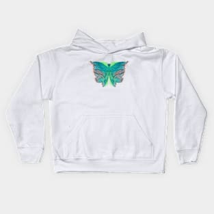 Mysterious Shady Butterfly Kids Hoodie